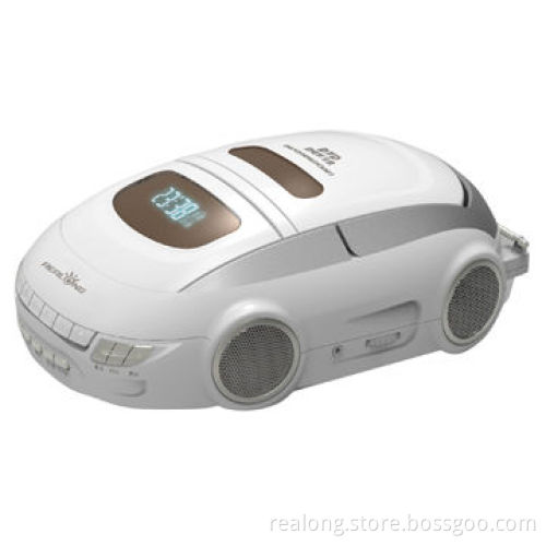 Car shape cassette recorder with DVD play function
